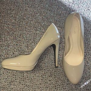 COPY - Cole Haan Nike Air Nude Patent Pumps Heels 9
